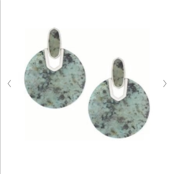 Kendra Scott Didi Turquoise Earrings - Picture 3 of 5